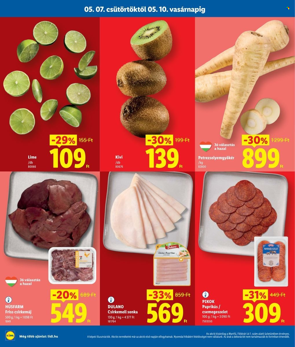 Lidl akciós újságok - 2026.05.07 - 2026.05.10. Oldal 2