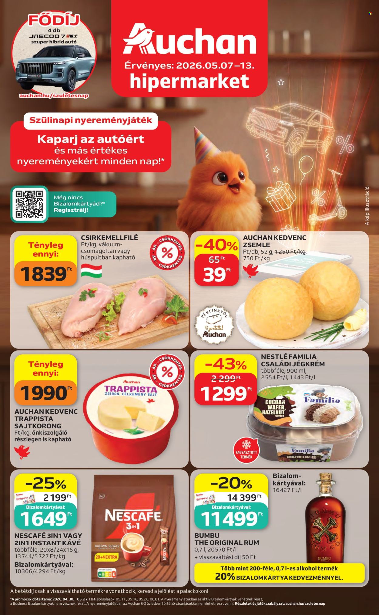 Auchan akciós újságok - 2026.05.07 - 2026.05.13. Oldal 1