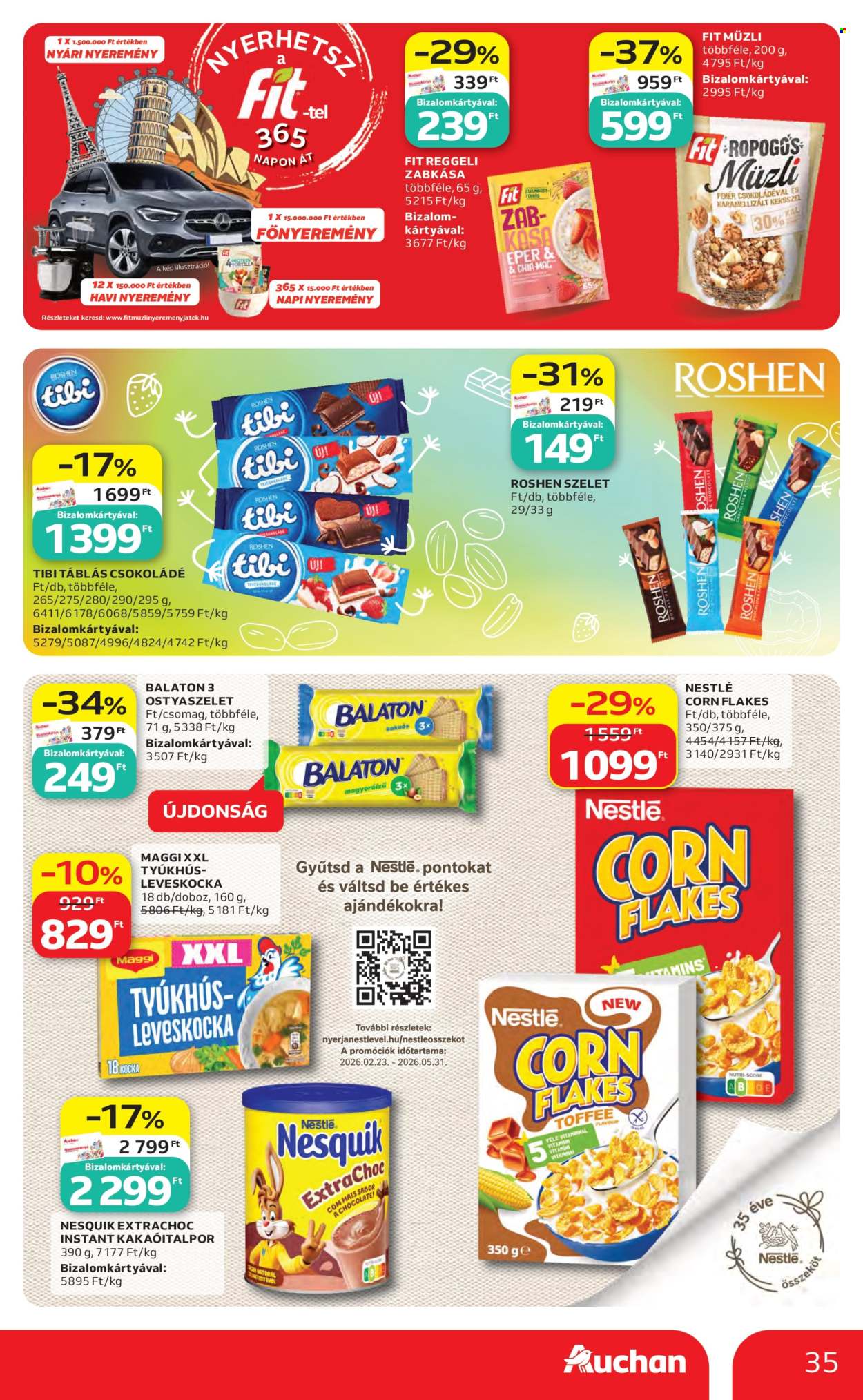 Auchan akciós újságok - 2026.05.07 - 2026.05.13. Oldal 35