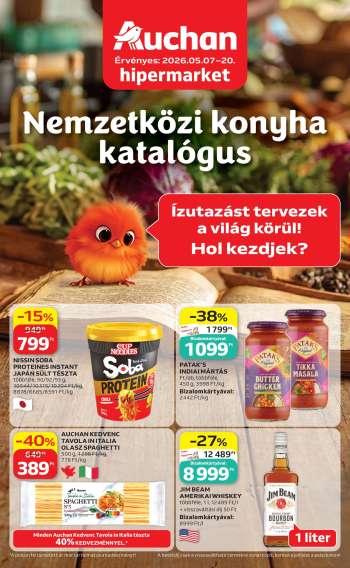 Újság Auchan - 2026.05.07 - 2026.05.20.