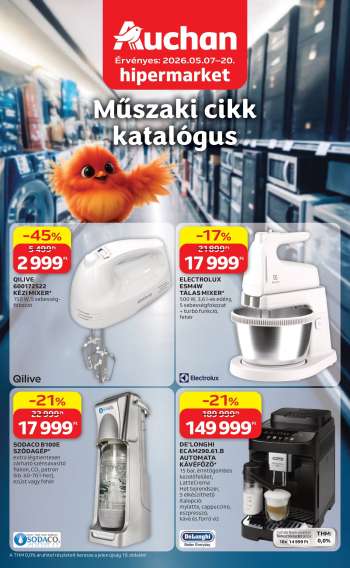 Újság Auchan - 2026.05.07 - 2026.05.20.