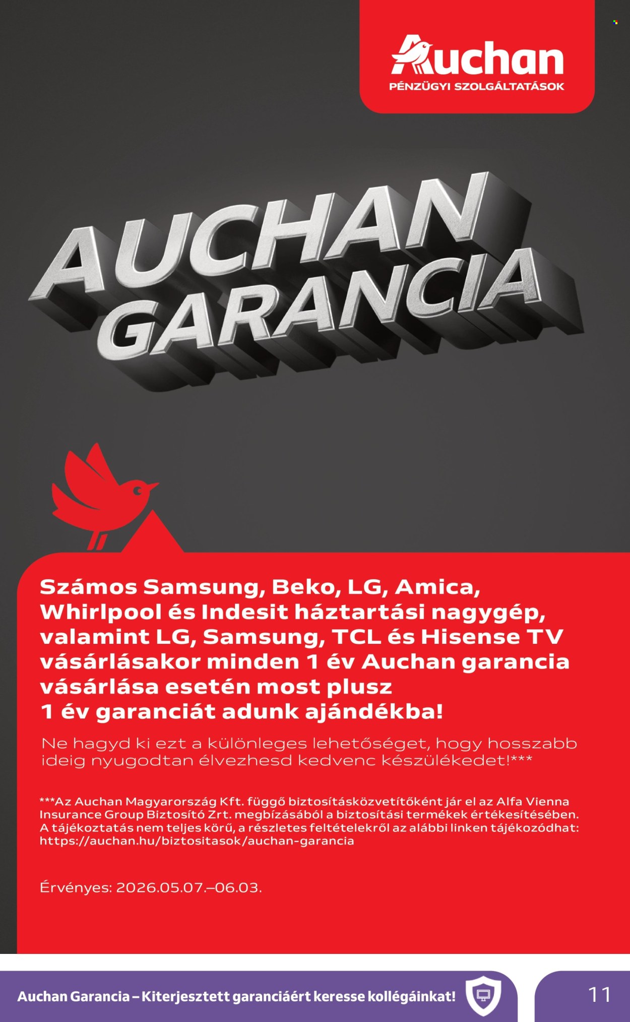 Auchan akciós újságok - 2026.05.07 - 2026.05.20. Oldal 11