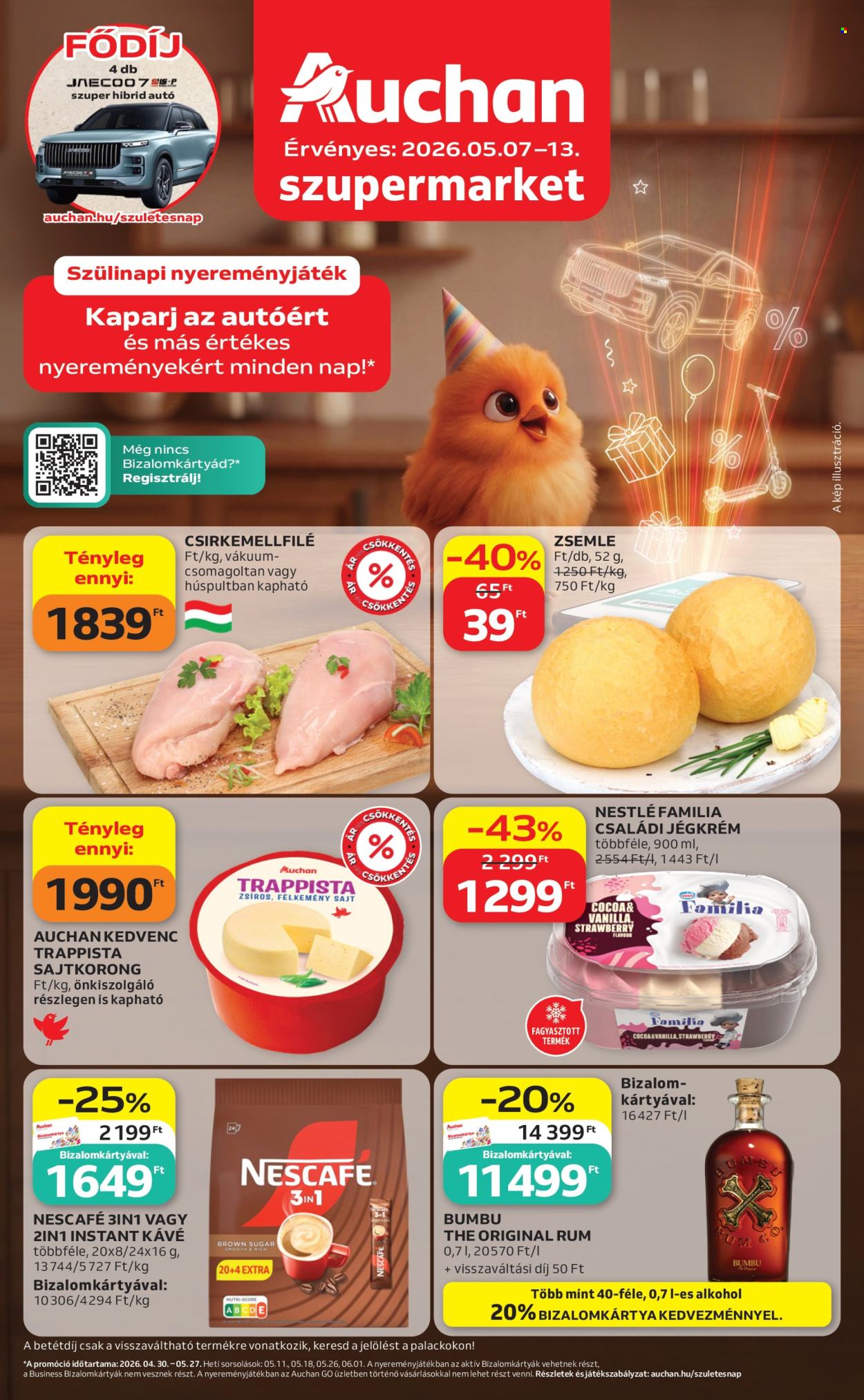 Auchan akciós újságok - 2026.05.07 - 2026.05.13. Oldal 1