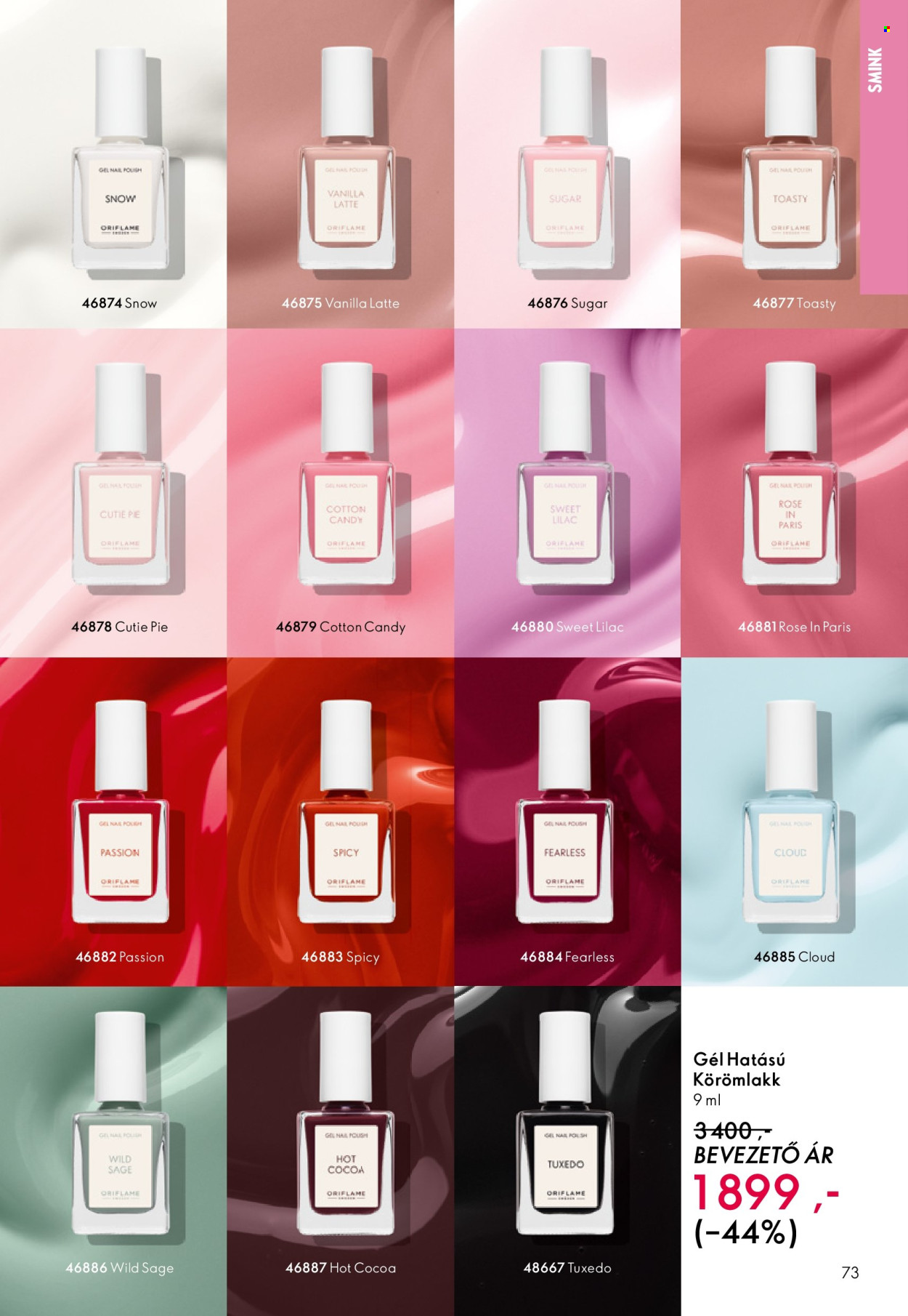 Oriflame akciós újságok - 2026.05.06 - 2026.05.26. Oldal 73