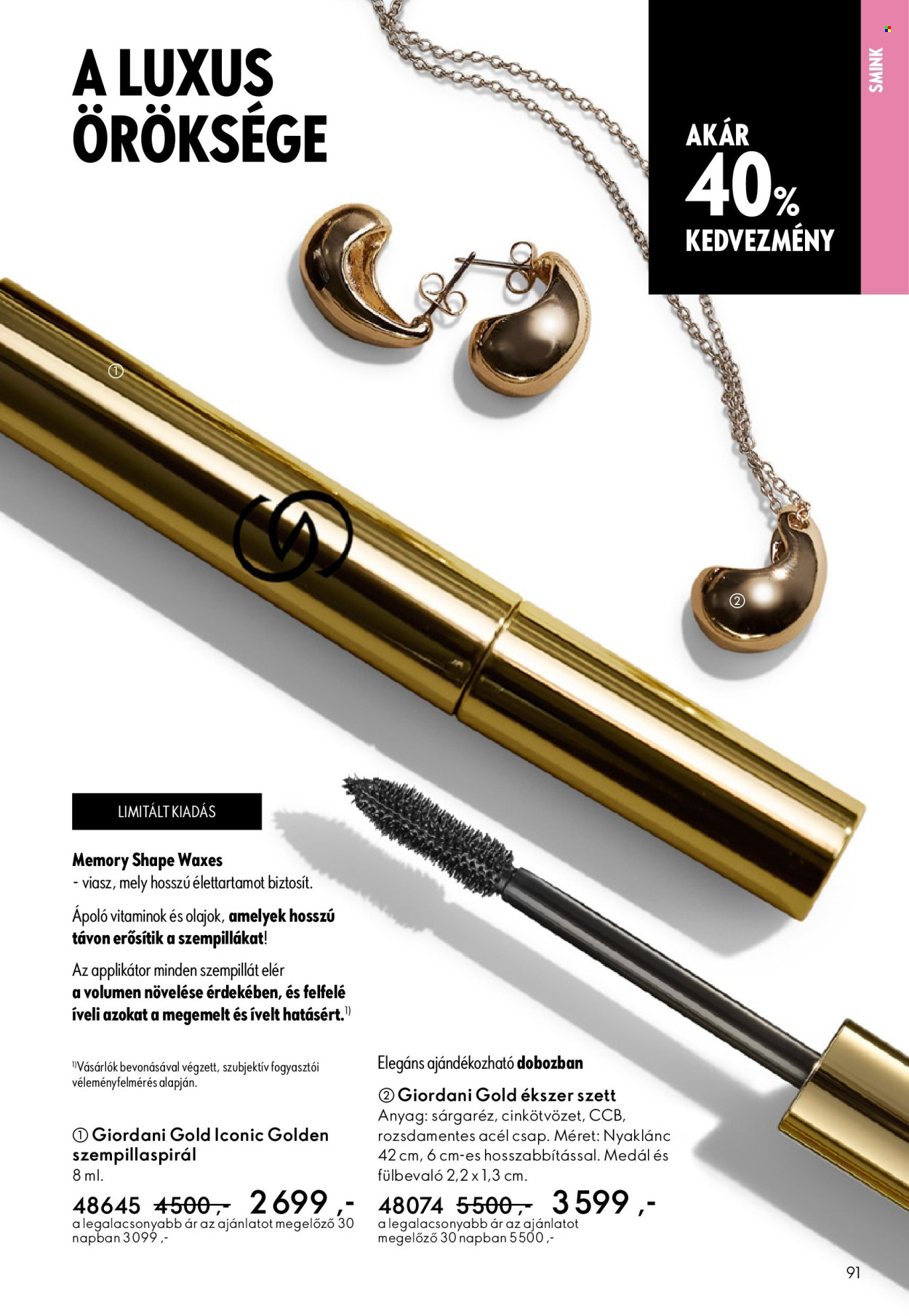 Oriflame akciós újságok - 2026.05.06 - 2026.05.26. Oldal 91