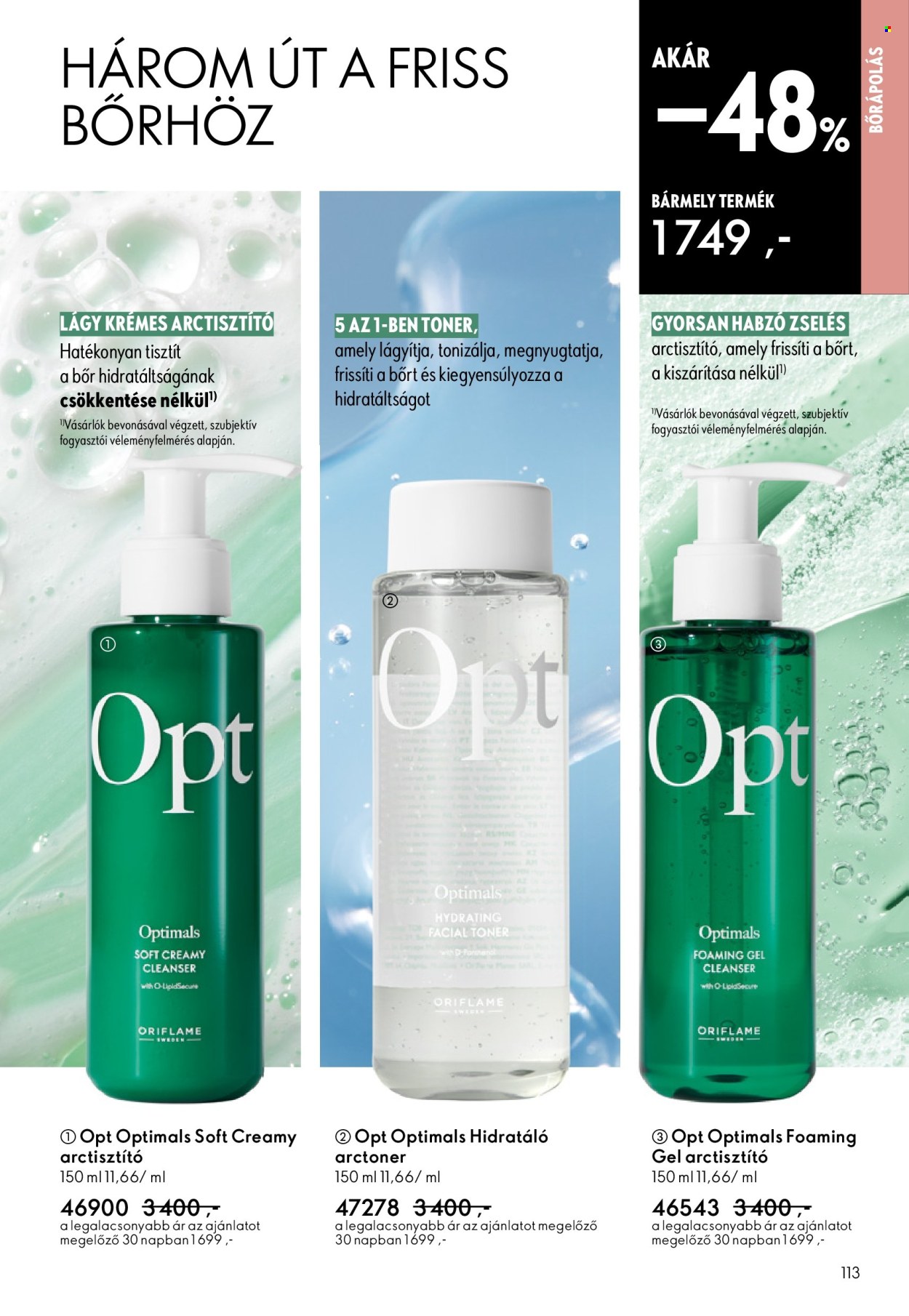 Oriflame akciós újságok - 2026.05.06 - 2026.05.26. Oldal 113