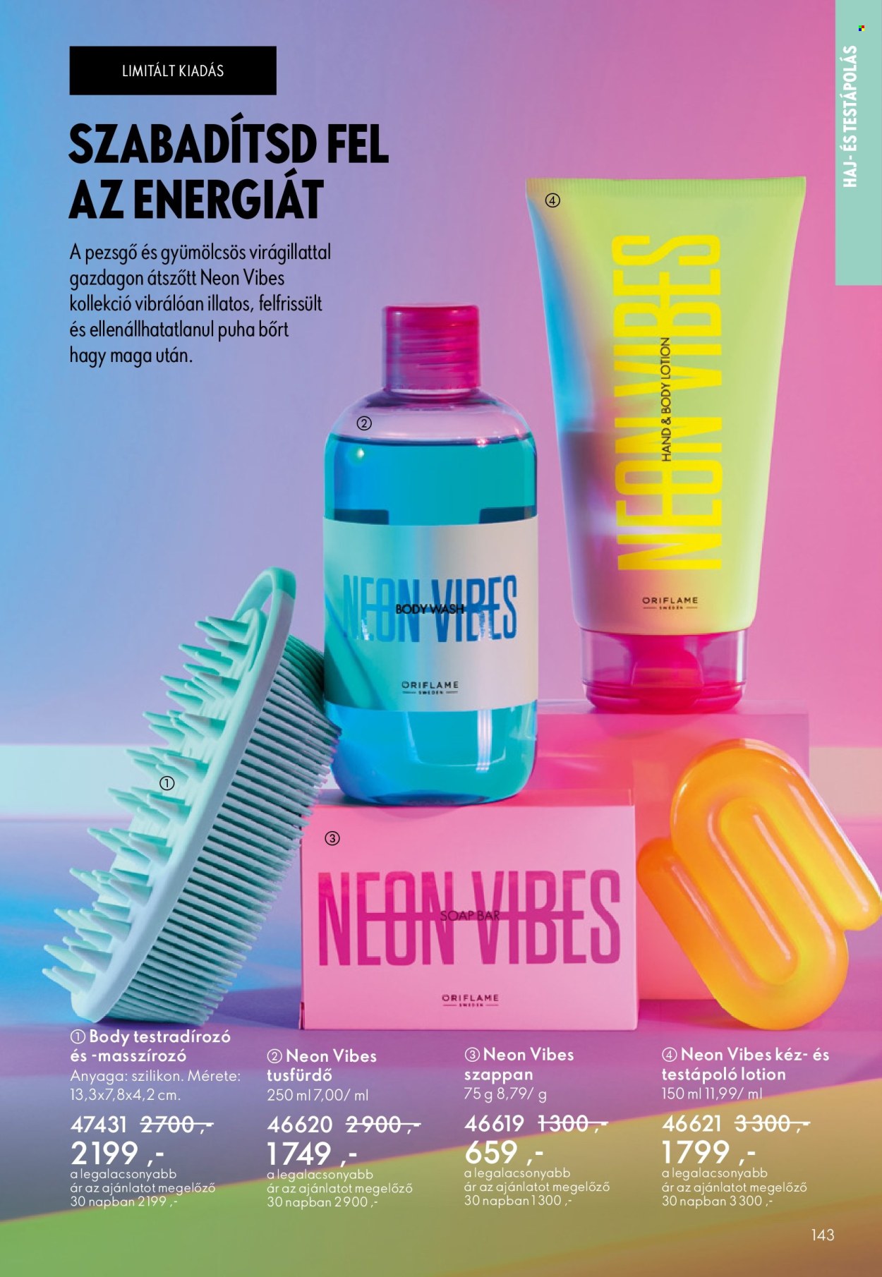 Oriflame akciós újságok - 2026.05.06 - 2026.05.26. Oldal 143