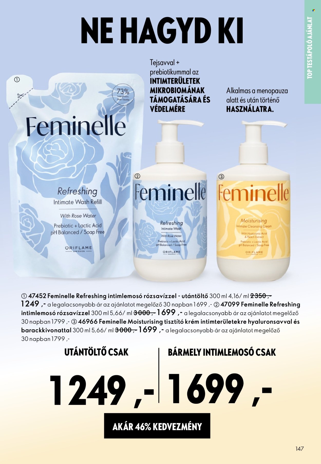 Oriflame akciós újságok - 2026.05.06 - 2026.05.26. Oldal 147