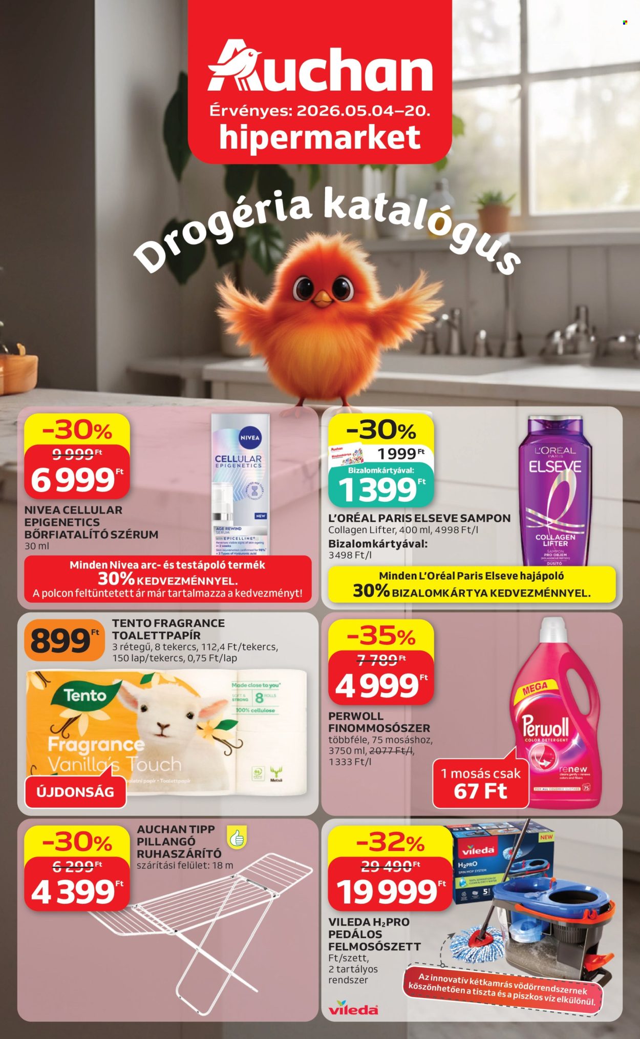 Auchan akciós újságok - 2026.05.04 - 2026.05.20. Oldal 1