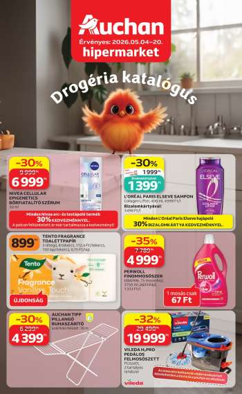 Újság Auchan - 2026.05.04 - 2026.05.20.
