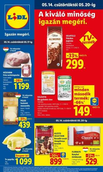 Újság Lidl - 2026.05.14 - 2026.05.20.