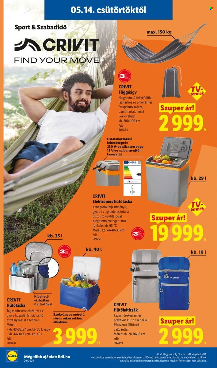 Lidl akciós újságok - 2026.05.14 - 2026.05.20. Oldal 26