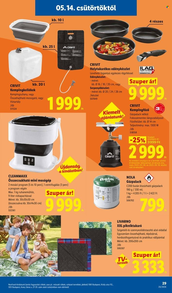 Lidl akciós újságok - 2026.05.14 - 2026.05.20. Oldal 29