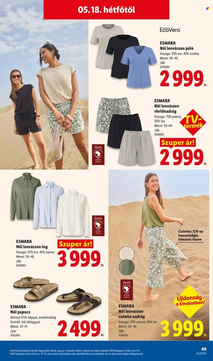 Lidl akciós újságok - 2026.05.14 - 2026.05.20. Oldal 49
