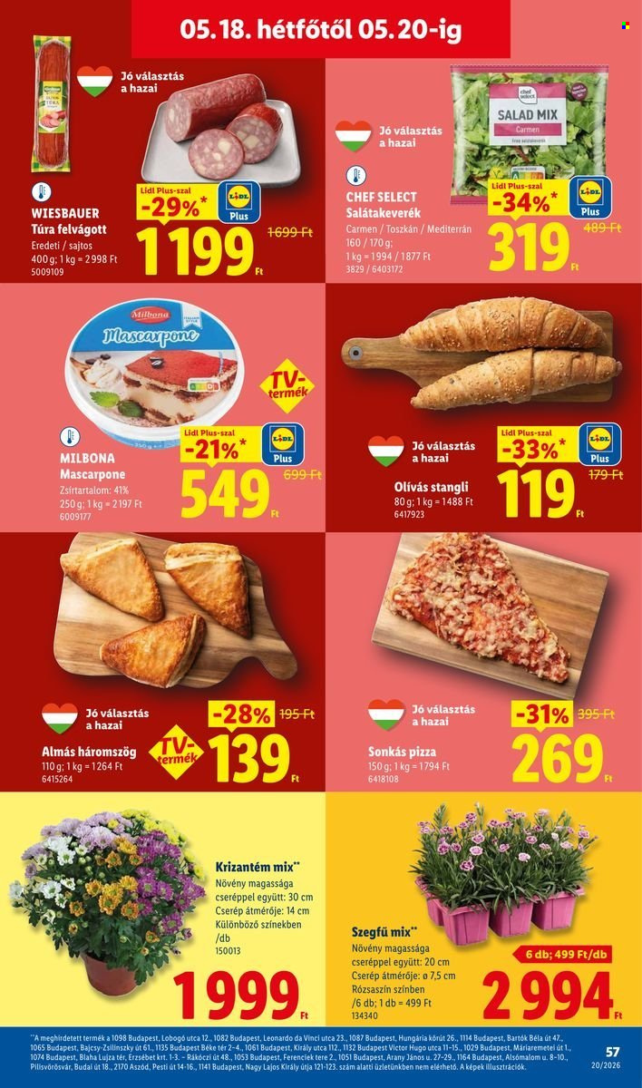Lidl akciós újságok - 2026.05.14 - 2026.05.20. Oldal 57