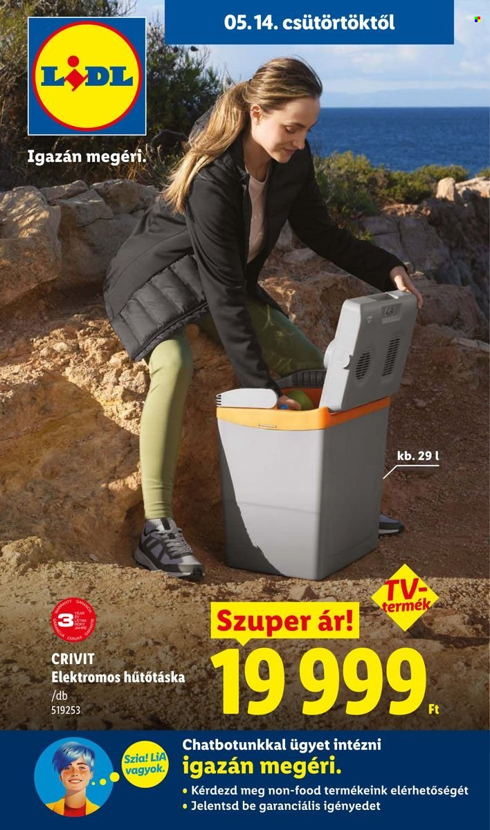 Lidl akciós újságok - 2026.05.14 - 2026.05.20. Oldal 1