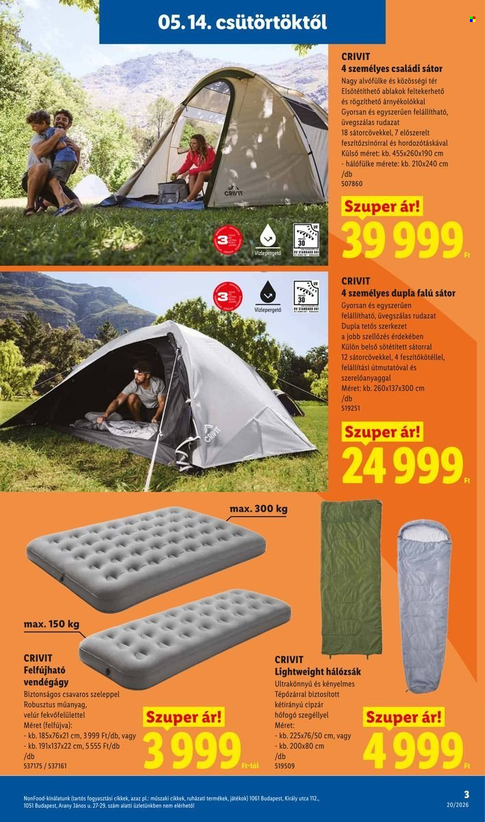 Lidl akciós újságok - 2026.05.14 - 2026.05.20. Oldal 3