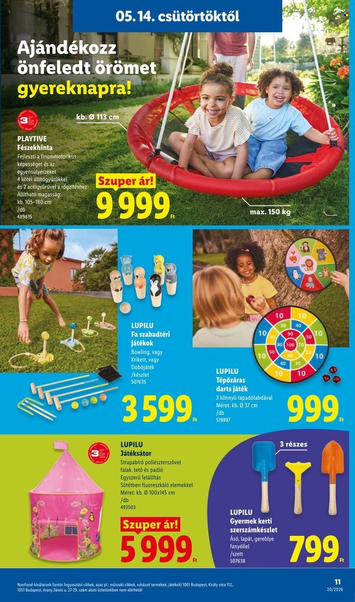 Lidl akciós újságok - 2026.05.14 - 2026.05.20. Oldal 11
