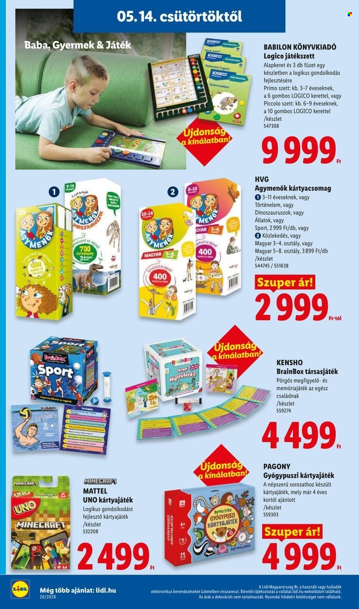 Lidl akciós újságok - 2026.05.14 - 2026.05.20. Oldal 14