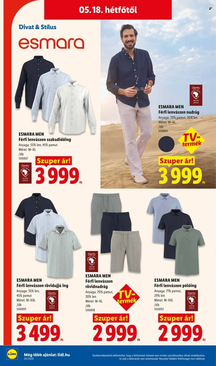 Lidl akciós újságok - 2026.05.14 - 2026.05.20. Oldal 20