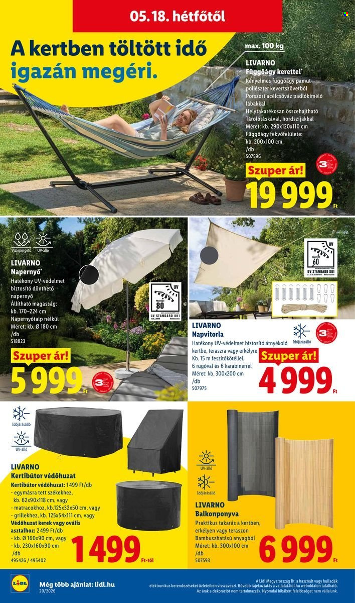 Lidl akciós újságok - 2026.05.14 - 2026.05.20. Oldal 22
