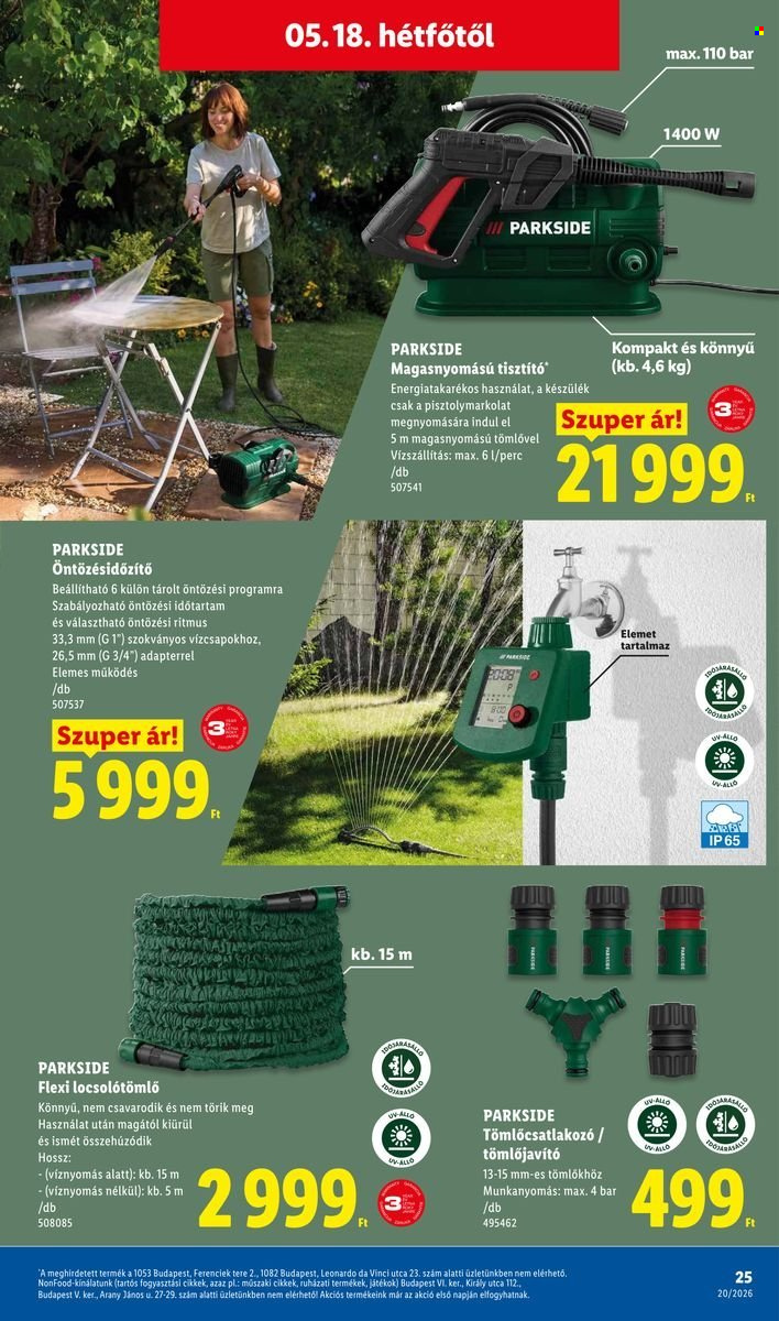Lidl akciós újságok - 2026.05.14 - 2026.05.20. Oldal 25