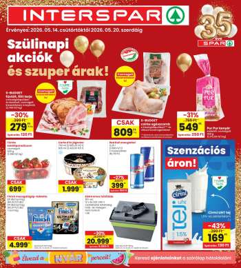 Újság INTERSPAR - 2026.05.14 - 2026.05.20.