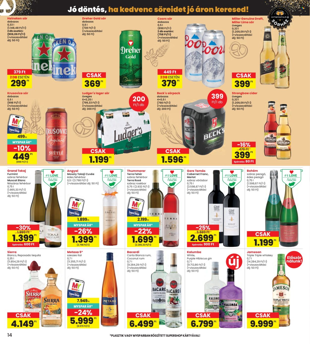 INTERSPAR akciós újságok - 2026.05.14 - 2026.05.20. Oldal 14