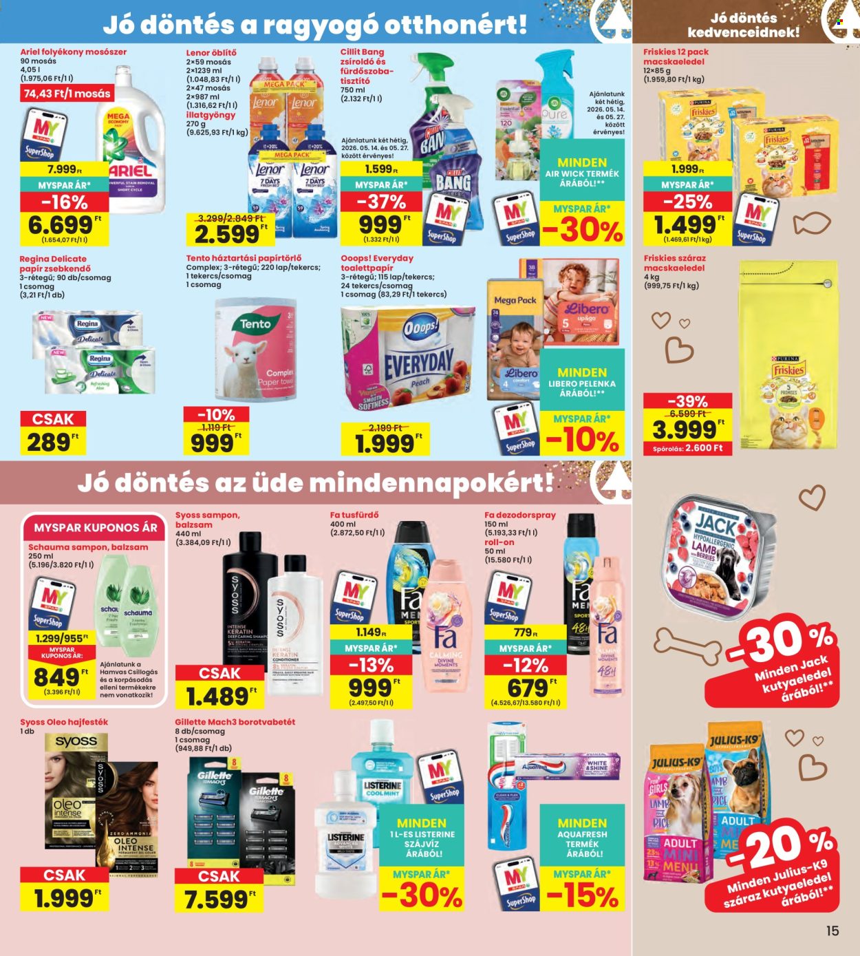 INTERSPAR akciós újságok - 2026.05.14 - 2026.05.20. Oldal 15