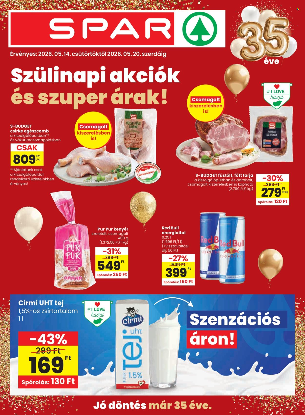 SPAR akciós újságok - 2026.05.14 - 2026.05.20. Oldal 1