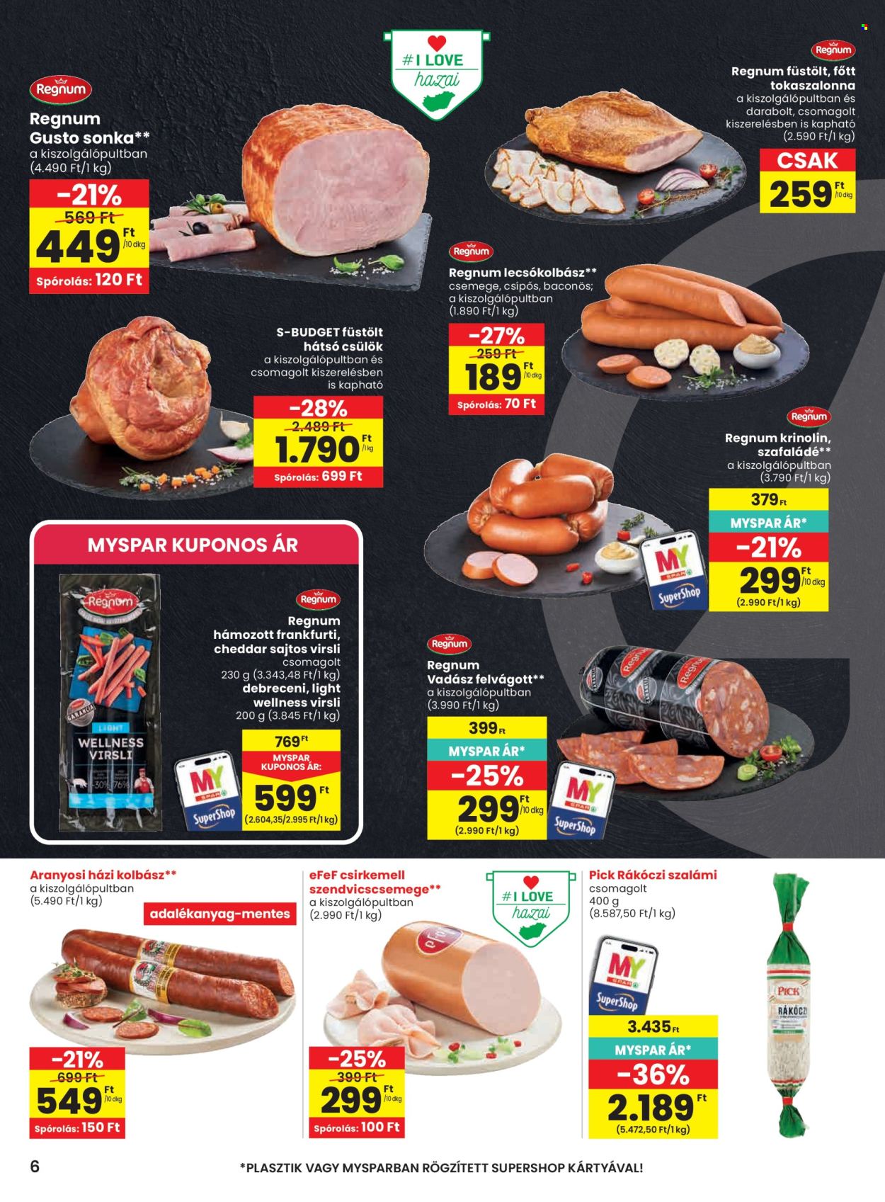 SPAR akciós újságok - 2026.05.14 - 2026.05.20. Oldal 6