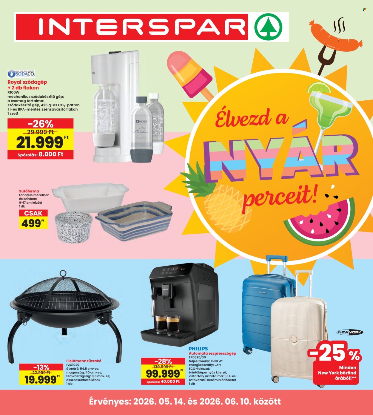 INTERSPAR akciós újságok - 2026.05.14 - 2026.06.10. Oldal 1