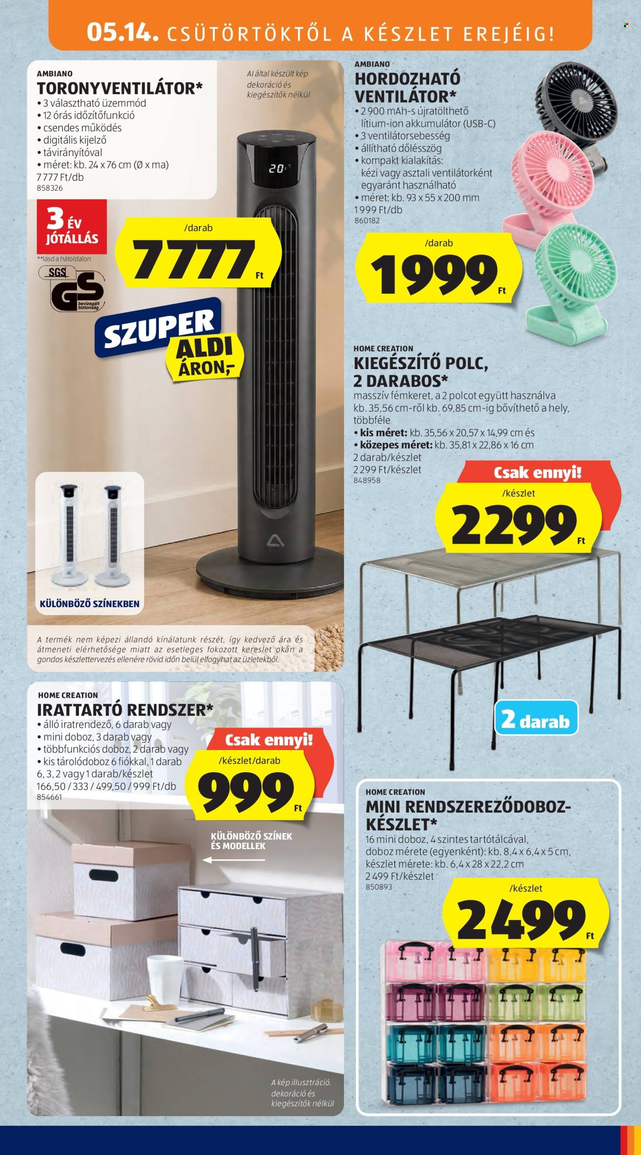 Aldi akciós újságok - 2026.05.14 - 2026.05.20. Oldal 27