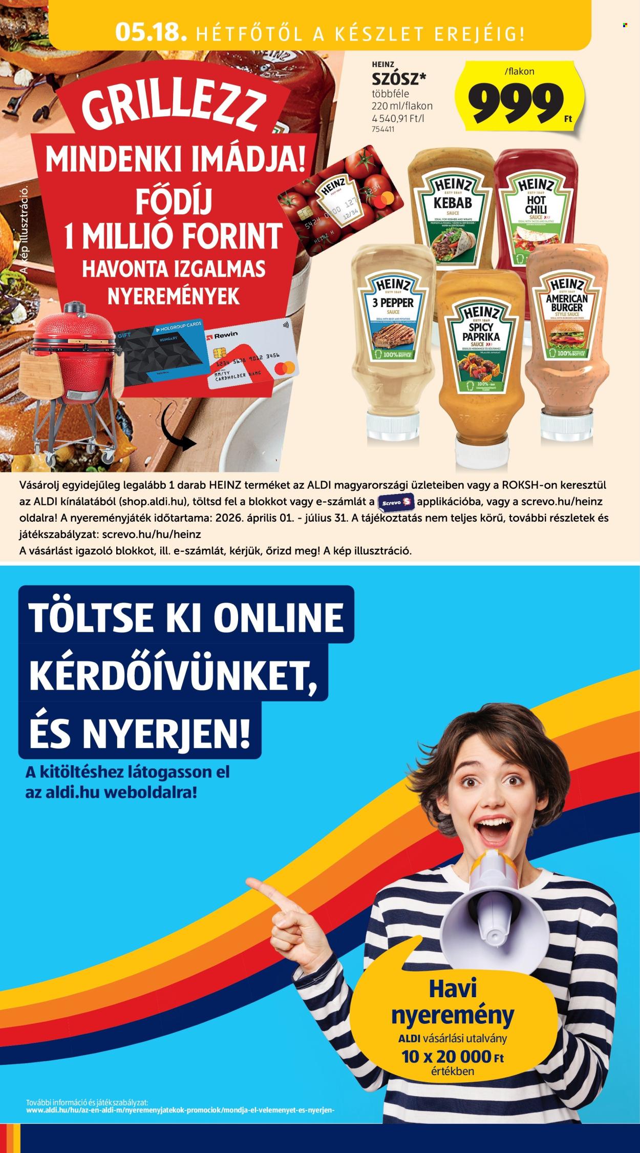 Aldi akciós újságok - 2026.05.14 - 2026.05.20. Oldal 44