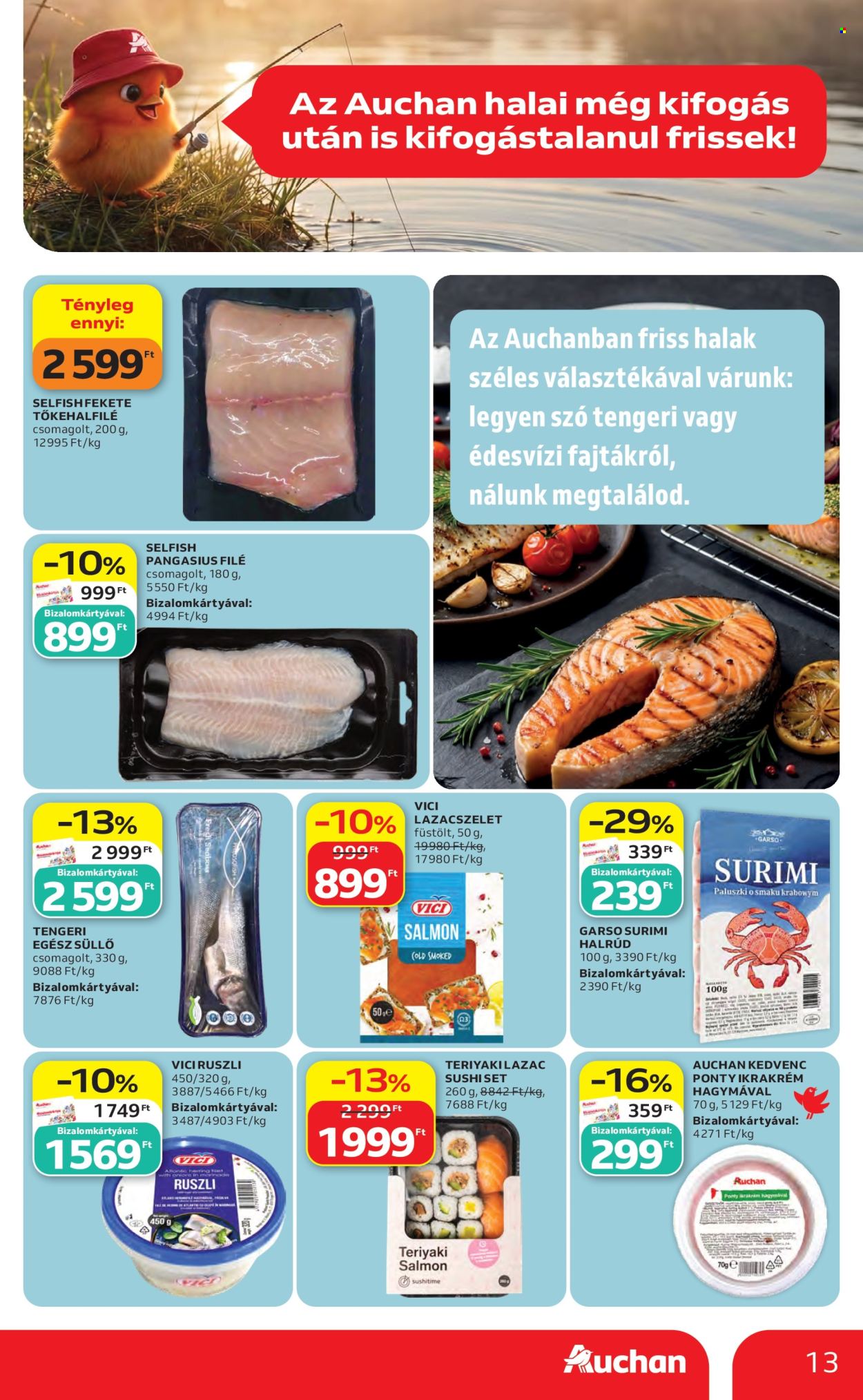 Auchan akciós újságok - 2026.05.14 - 2026.05.20. Oldal 13