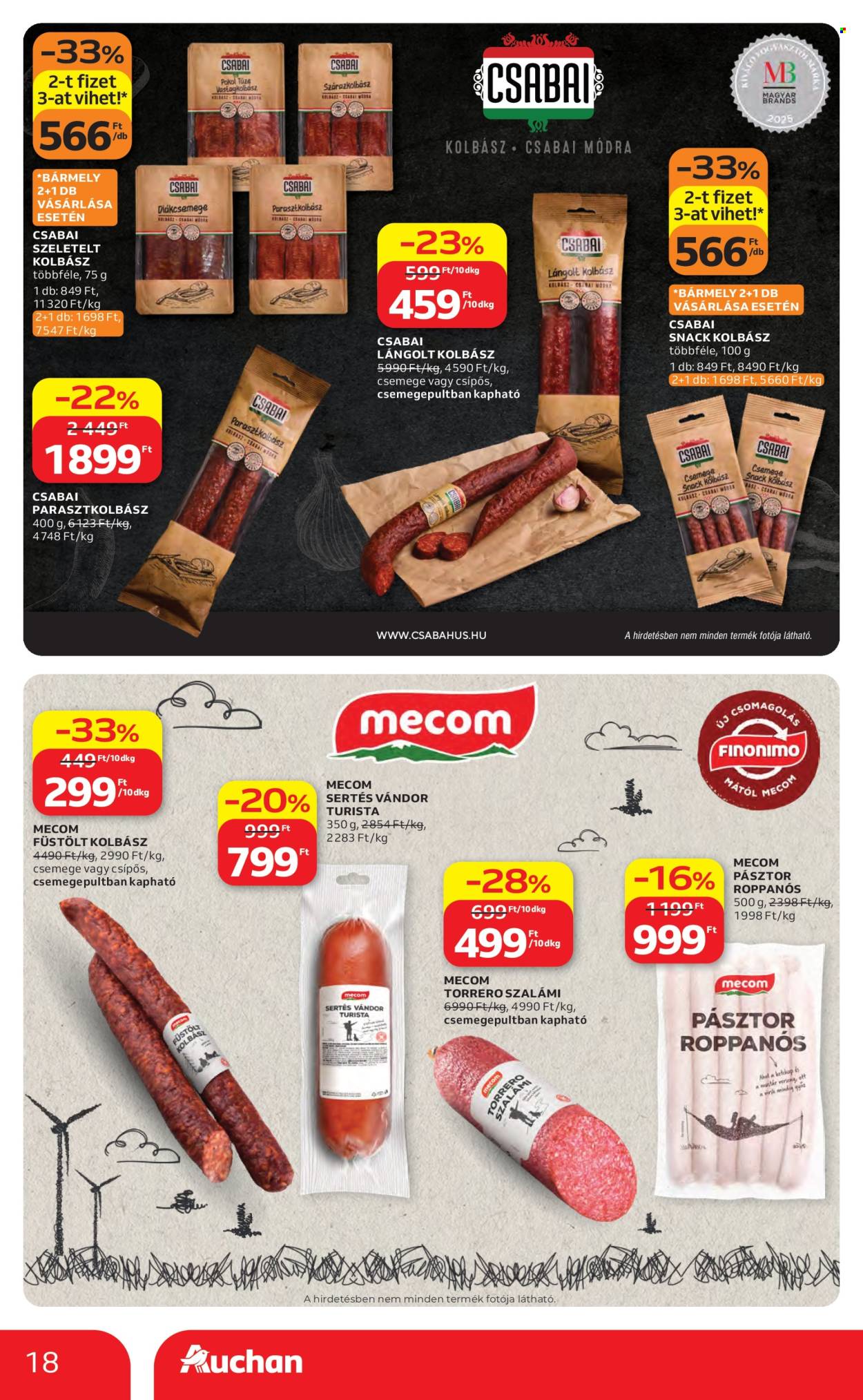 Auchan akciós újságok - 2026.05.14 - 2026.05.20. Oldal 18