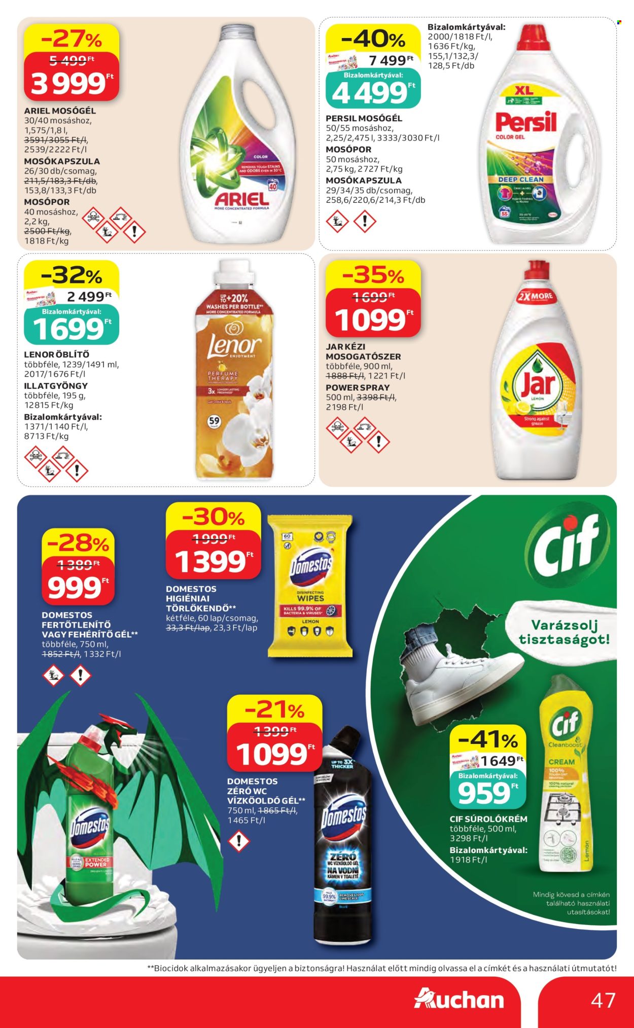Auchan akciós újságok - 2026.05.14 - 2026.05.20. Oldal 47