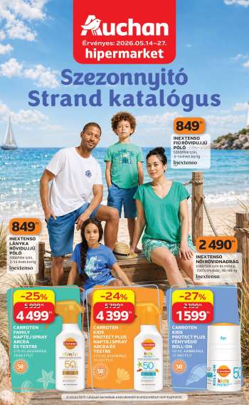 Újság Auchan - 2026.05.14 - 2026.05.27.
