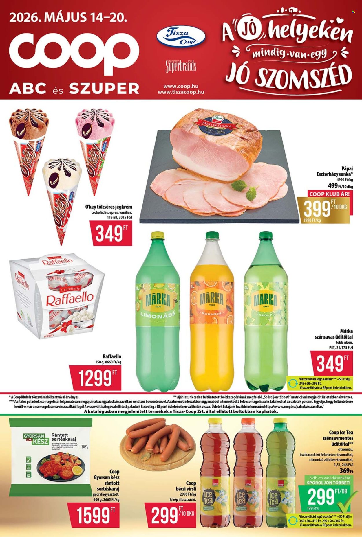 Coop akciós újságok - 2026.05.14 - 2026.05.20. Oldal 1