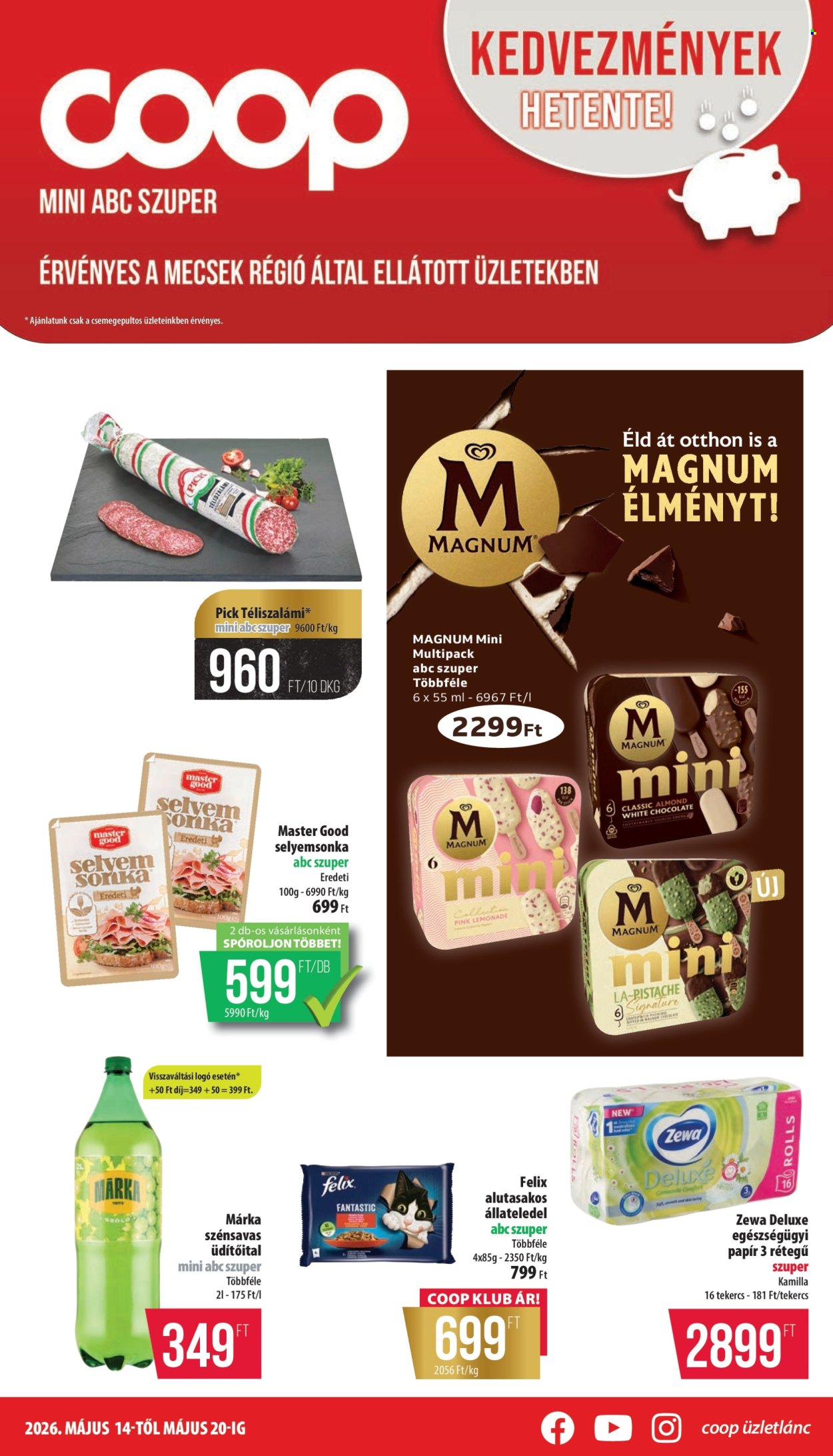 Coop akciós újságok - 2026.05.14 - 2026.05.20. Oldal 1