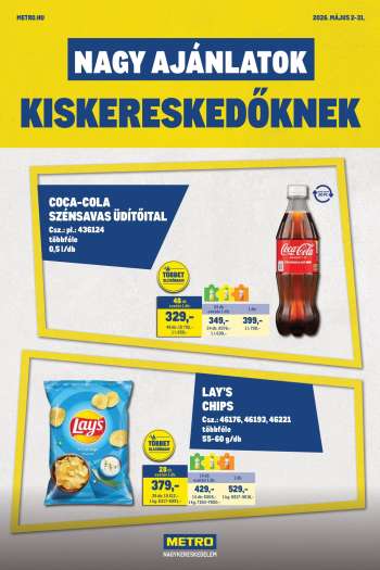 Újság Metro - 2026.05.02 - 2026.05.31.