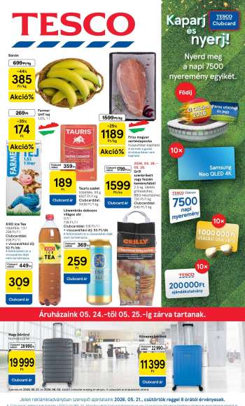 Újság TESCO - 2026.05.21 - 2026.05.27.