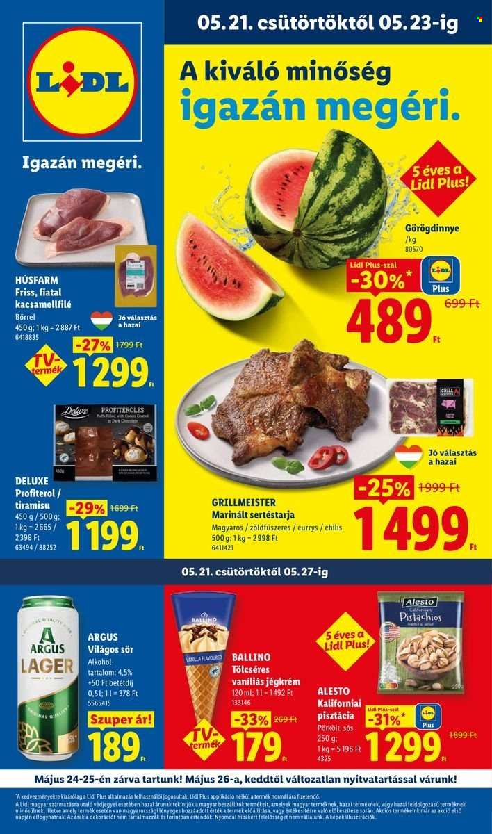 Lidl akciós újságok - 2026.05.21 - 2026.05.27. Oldal 1
