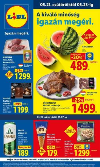 Újság Lidl - 2026.05.21 - 2026.05.27.