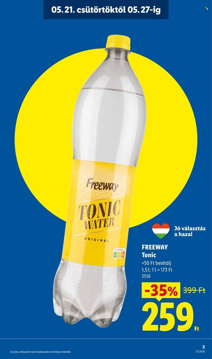 Lidl akciós újságok - 2026.05.21 - 2026.05.27. Oldal 3