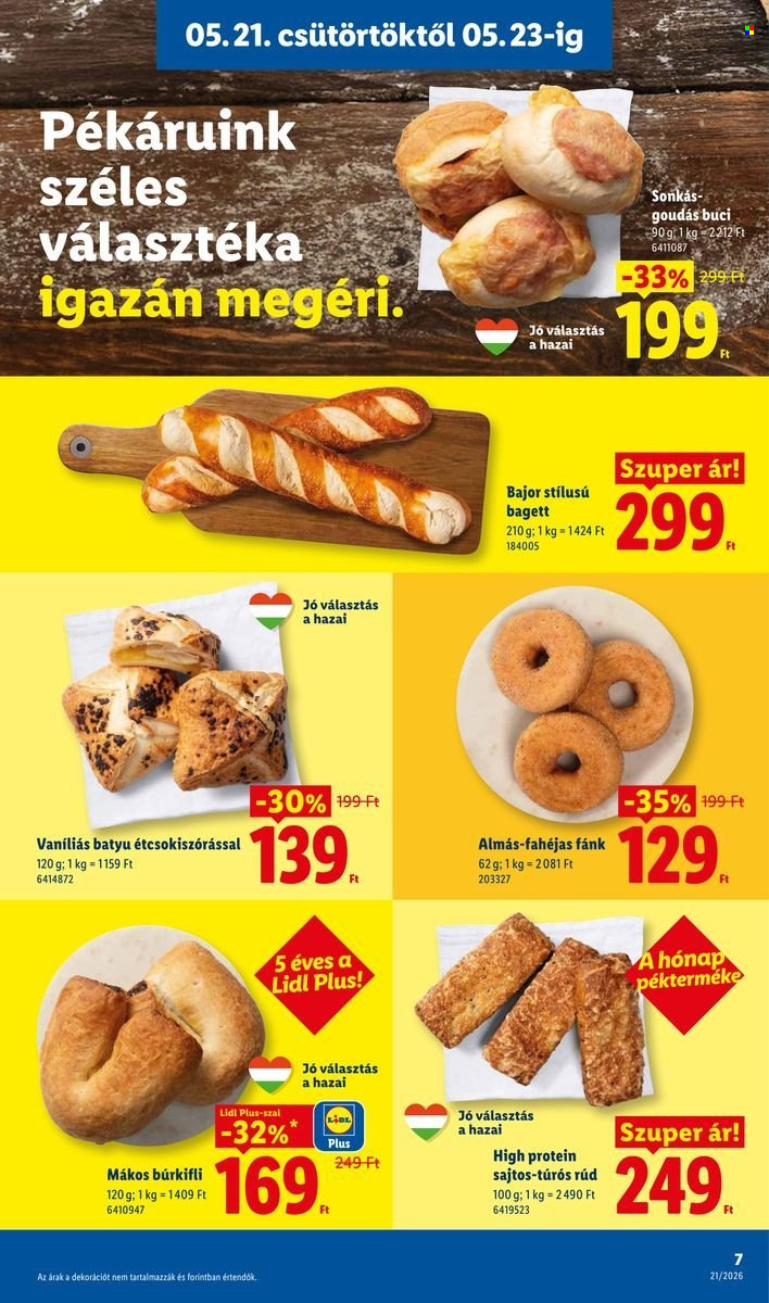Lidl akciós újságok - 2026.05.21 - 2026.05.27. Oldal 7