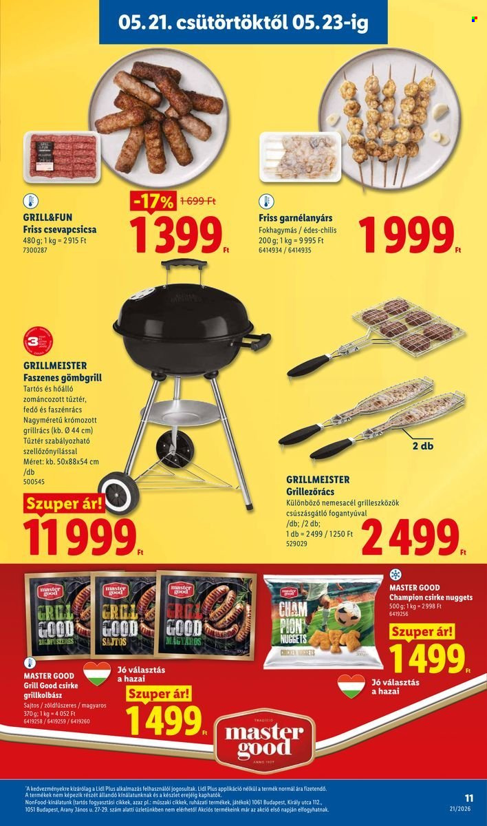 Lidl akciós újságok - 2026.05.21 - 2026.05.27. Oldal 11