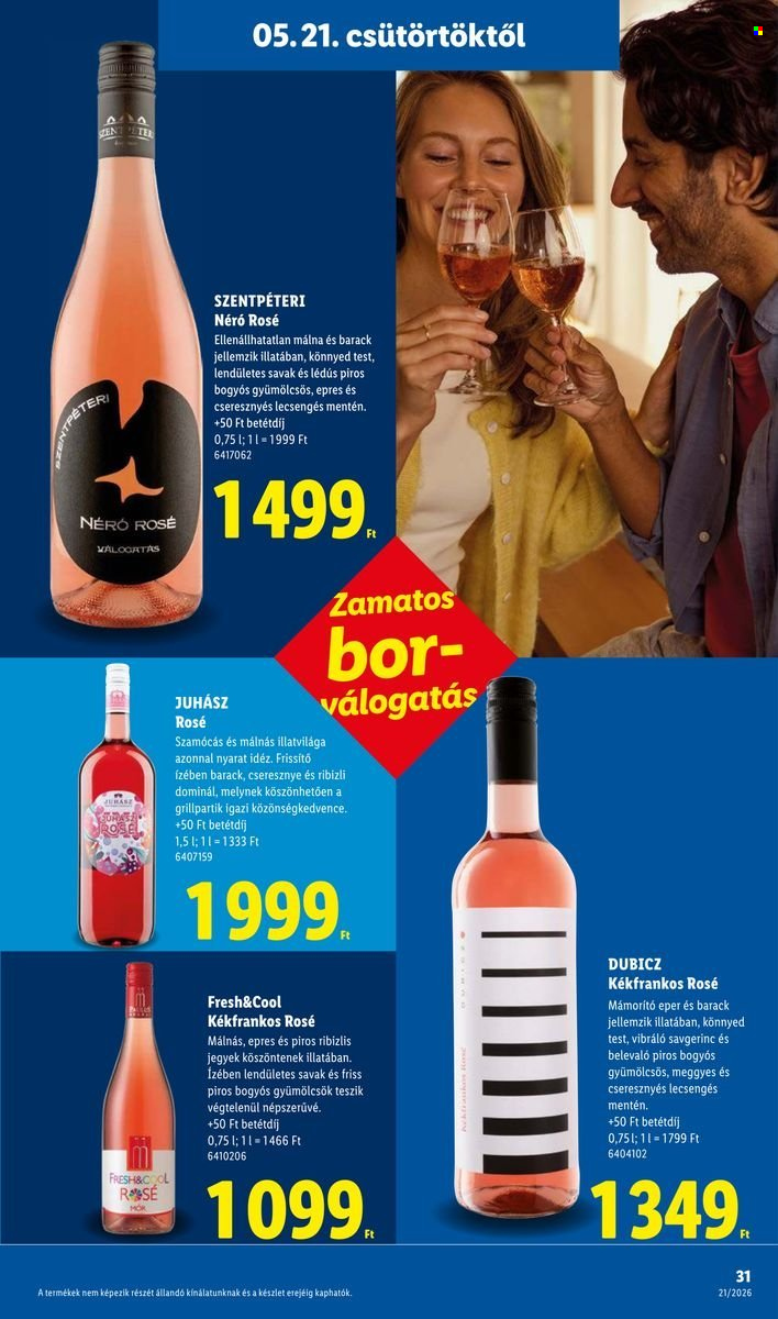 Lidl akciós újságok - 2026.05.21 - 2026.05.27. Oldal 31