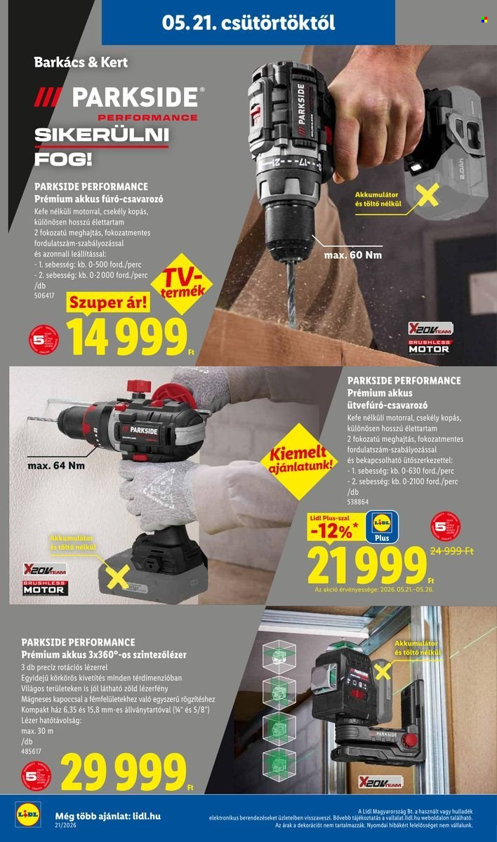 Lidl akciós újságok - 2026.05.21 - 2026.05.27. Oldal 36