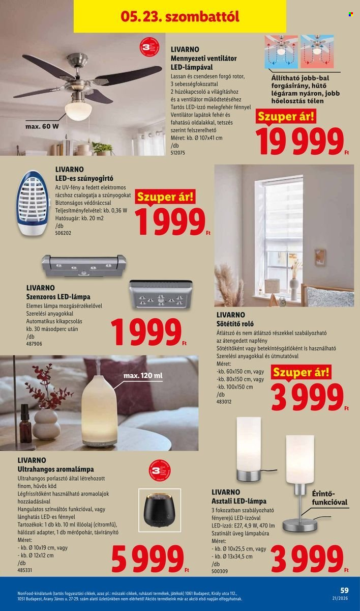 Lidl akciós újságok - 2026.05.21 - 2026.05.27. Oldal 59